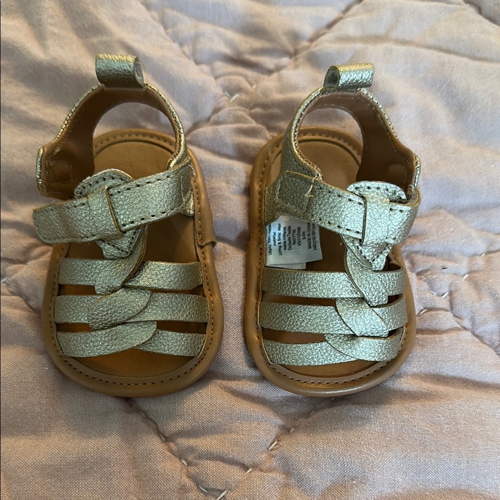 Target Gold Sandals Comfortable Flip Flops
